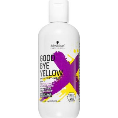 Schwarzkopf Professional Goodbye Yellow szampon neutralizujący żółte odcienie do włosów farbowanych i po balejażu 300 ml