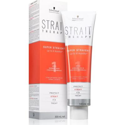 Schwarzkopf Professional STRAIT Therapy Super Straight krem do prostowania włosów 1 Normal Hair 300 ml