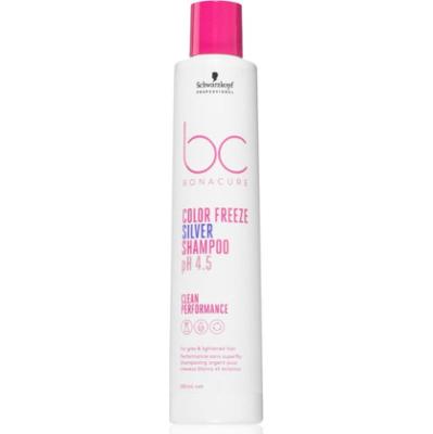 Schwarzkopf Professional BC Bonacure Color Freeze Silver szampon srebrny do włosów blond i z balejażem 250 ml