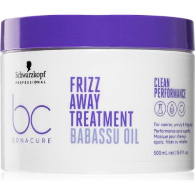 Schwarzkopf Professional BC Bonacure Frizz Away Treatment maseczka do włosów nieposłusznych i puszących się 500 ml