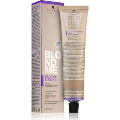 Schwarzkopf Professional Blondme Lifting krem rozświetlający do włosów blond odcień Ash 60 ml
