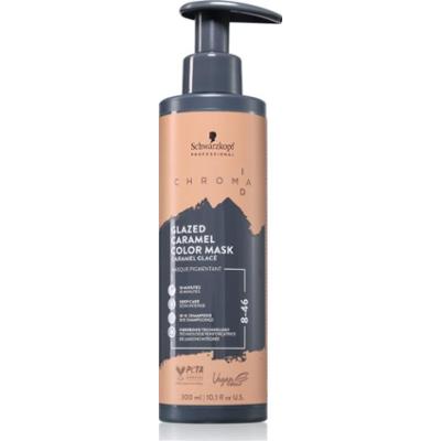 Schwarzkopf Professional Chroma ID Color Mask maska intensywnie koloryzująca do włosów odcień 8-46 Glazed Caramel 300 ml