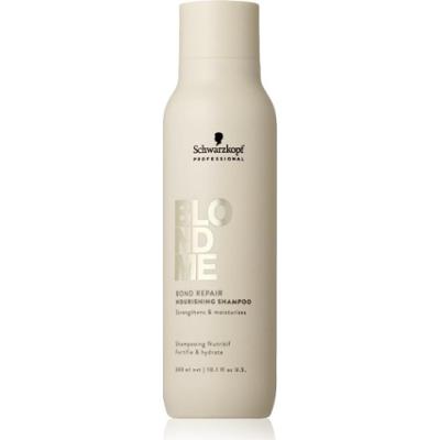 Schwarzkopf Professional Blondme Bond Repair Nourishing Shampoo szampon intensywnie odżywczy do włosów blond 300 ml
