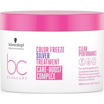 Schwarzkopf Professional BC Bonacure Color Freeze Silver maseczka pielęgnująca do włosów blond i z balejażem 500 ml