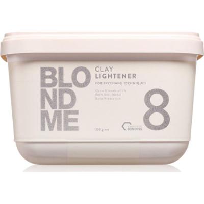 Schwarzkopf Professional Blondme Clay Lightener 8 puder rozświetlający do włosów blond 350 g