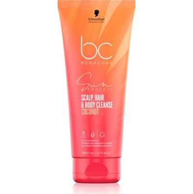 Schwarzkopf Professional BC Bonacure Sun Protect Scalp, Hair & Body Cleanse żel pod prysznic 2 w 1 200 ml
