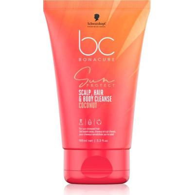 Schwarzkopf Professional BC Bonacure Sun Protect Scalp, Hair & Body Cleanse żel pod prysznic 2 w 1 100 ml
