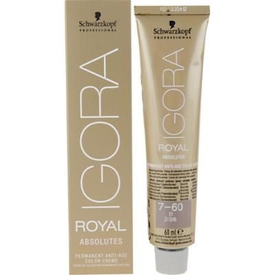 Schwarzkopf Professional IGORA Royal Absolutes farba do włosów odcień 6-60 Dark Blonde Chocolate Natural 60 ml