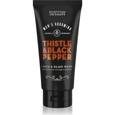 Scottish Fine Soaps Thistle & Black Pepper żel do mycia do twarzy i zarostu 150 ml