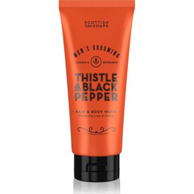 Scottish Fine Soaps Thistle & Black Pepper żel pod prysznic dla mężczyzn 200 ml