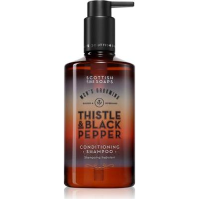 Scottish Fine Soaps Thistle & Black Pepper szampon dla mężczyzn 300 ml