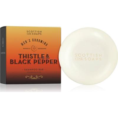 Scottish Fine Soaps Thistle & Black Pepper szampon w kostce dla mężczyzn 100 g