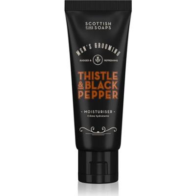 Scottish Fine Soaps Thistle & Black Pepper krem nawilżający do twarzy dla mężczyzn 75 ml