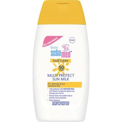 Sebamed Sun Care Baby Multi Protect Sun Milk ochronny krem do opalania dla dzieci SPF 50+ bezzapachowy 200 ml