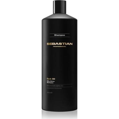 Sebastian Professional Dark Oil szampon nawilżający do nabłyszczania i zmiękczania włosów 1000 ml