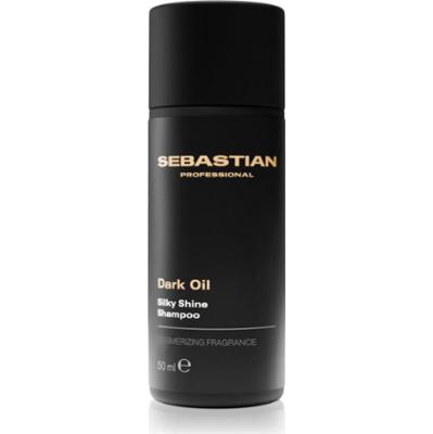 Sebastian Professional Dark Oil szampon nawilżający do nabłyszczania i zmiękczania włosów 50 ml