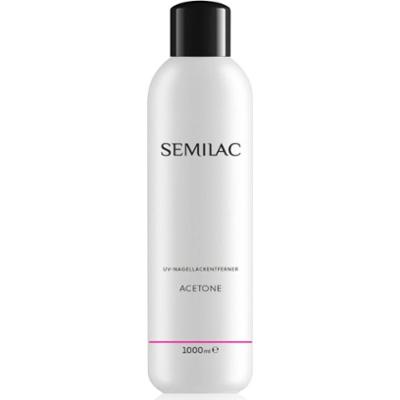 Semilac Liquids czysty aceton do usuwania hybrydy i żelu 1000 ml