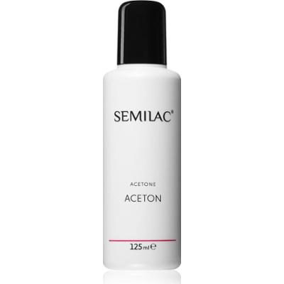 Semilac Liquids czysty aceton do usuwania hybrydy i żelu 125 ml