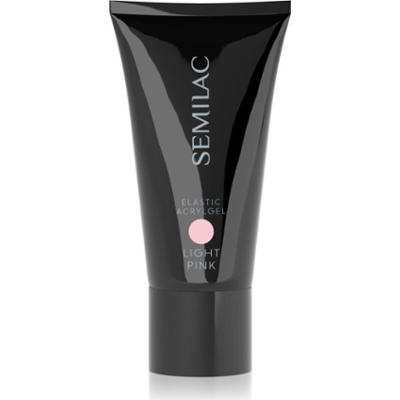 Semilac Acrylgel Elastic White Cream żel akrylowy do paznokci odcień Light Pink 30 g