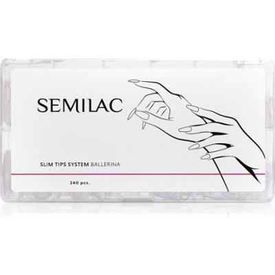 Semilac Slim Tips System sztuczne paznokcie typ Ballerina 240 szt.