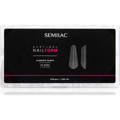 Semilac Accessories Acrylgel Nail Form szablony do paznokci rozmiar Almond 120 szt.