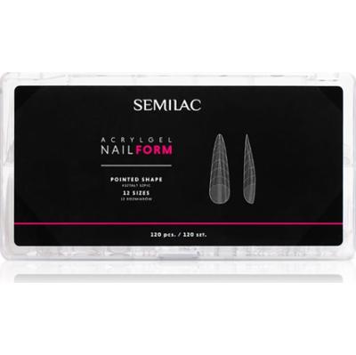 Semilac Accessories Acrylgel Nail Form szablony do paznokci rozmiar Pointed 120 szt.