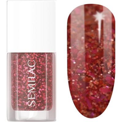 Semilac Glitter Nails błyszczący lakier do paznokci odcień 041 Cosmic Dust 7 ml