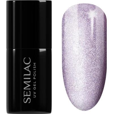 Semilac UV Hybrid Gloss GALA hybrydowy lakier do paznokci z użyciem lampy UV / LED odcień 664 Lilac Gloss 7 ml