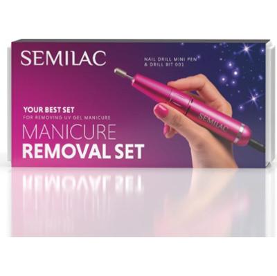 Semilac Set Manicure Removal elektryczny pilnik do paznokci z akcesoriami