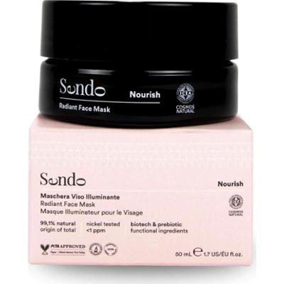 Sendo Nourish Radiant Face Mask maseczka rozjaśniająca do twarzy 50 ml