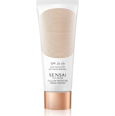 Sensai Silky Bronze Cellular Protective Cream przeciwzmarszczkowy krem do opalania SPF 30 50 ml