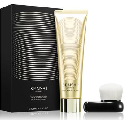 Sensai Ultimate The Creamy Soap kremowe mydło ze szczotką 125 ml