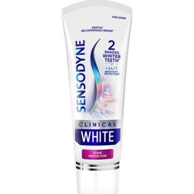 Sensodyne Clinical White Stain Protector wybielająca pasta do zębów 75 ml