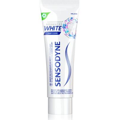 Sensodyne Advanced White Deep Clean wybielająca pasta do zębów 75 ml