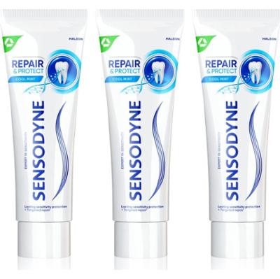 Sensodyne Repair & Protect Cool Mint pasta do zębów dla wrażliwych zębów 3x75 ml