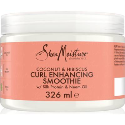Shea Moisture Coconut & Hibiscus krem bez spłukiwania do włosów kręconych 340 g