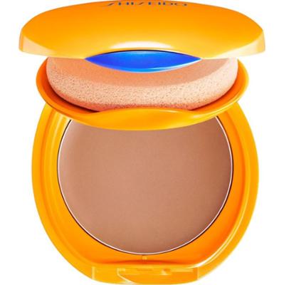 Shiseido Expert Sun Protector Tanning Compact Foundation SPF10 wodoodporny podkład w kompakcie napełnialny odcień Bronze 12 g