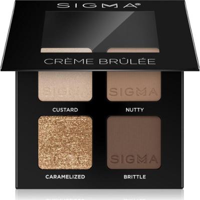 Sigma Beauty Quad paleta cieni do powiek odcień Crème Brûlée 4 g
