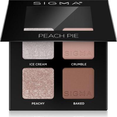 Sigma Beauty Quad paleta cieni do powiek odcień Peach Pie 4 g
