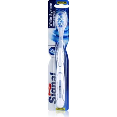 Signal White System szczoteczka do zębów medium 1 szt.