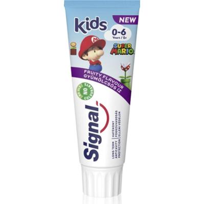 Signal Kids Fruity pasta do zębów dla dzieci 0 - 6 - Super Mario 75 ml