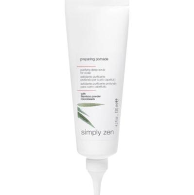 Simply Zen Preparing Pomade oczyszczająca peeling pasta na skórę głowy 125 ml