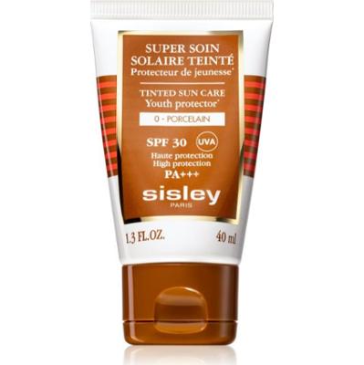 Sisley Super Soin Solaire Teinté ochronny krem tonujący do twarzy SPF 30 odcień 0 Porcelain 40 ml