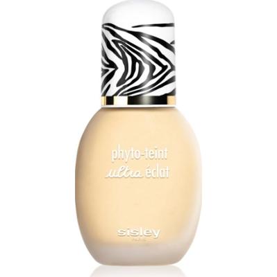 Sisley Phyto-Teint Ultra Eclat długotrwały podkład w płynie z efektem rozświetlającym odcień 0W (0) Porcelaine 30 ml