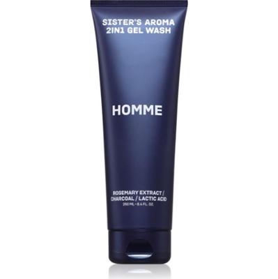 Sister's Aroma Homme żel pod prysznic dla mężczyzn 2 w 1 250 ml