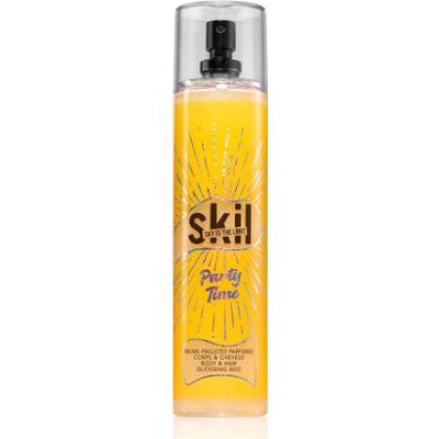 Skil Night Call Party Time spray do ciała i włosów z brokatem 250 ml