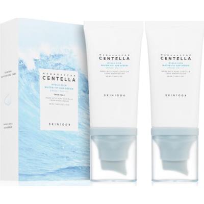 SKIN1004 Madagascar Centella Hyalu-Cica Water-Fit Sun Serum Twin Pack serum ochronne o działaniu nawilżającym podwójne opakowanie