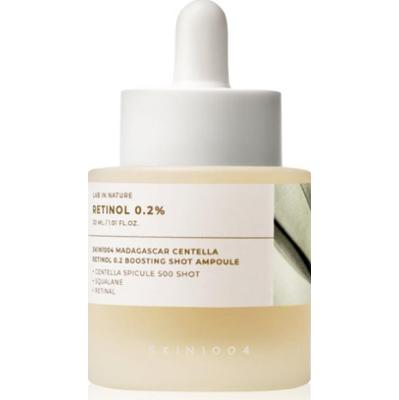 SKIN1004 Lab In Nature Retinol 0.2% Boosting Shot Ampoule serum regenerujące przeciwzmarszczkowe zwiększenie elastyczności skóry 30 ml