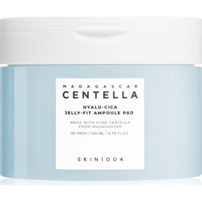 SKIN1004 Madagascar Centella Hyalu-Cica Jelly-Fit Ampoule Pad tonizujące płatki do twarzy do cery wysuszonej i suchej 60 szt.