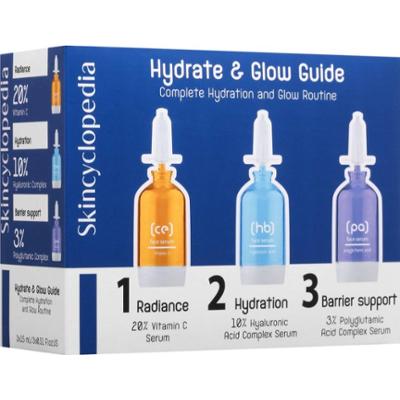 Skincyclopedia Hydrate & Glow Guide innowacyjny zestaw nawilżający